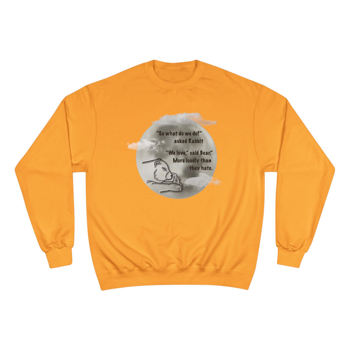 "We Love" by Tara Shannon Crewneck