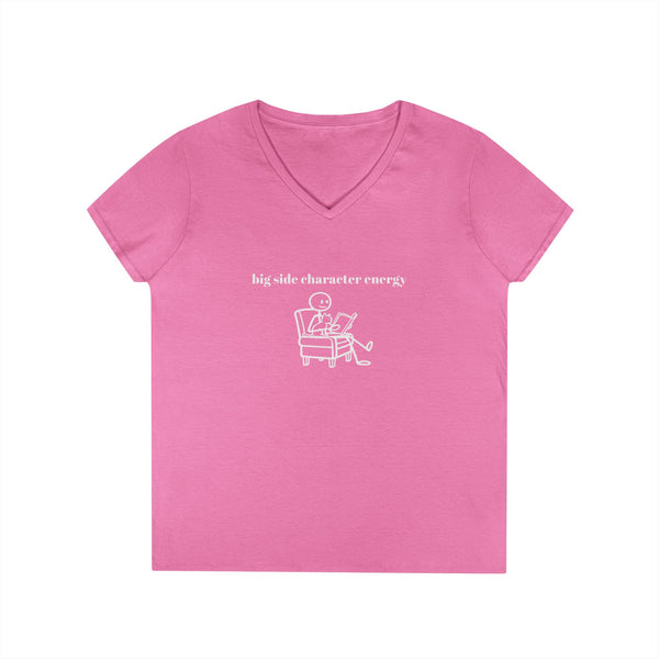 Big Side Character Energy Women's V-neck