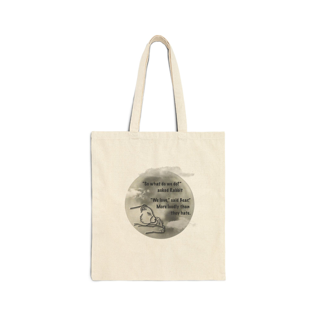 "We Love" by Tara Shannon Tote Bag