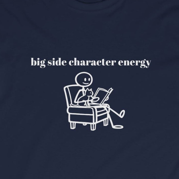 Big Side Character Energy Long Sleeve Tee