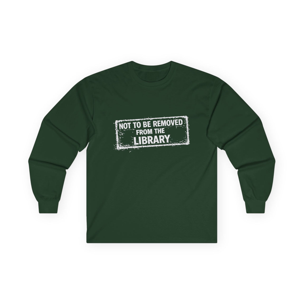 Library Stamp Long Sleeve Tee