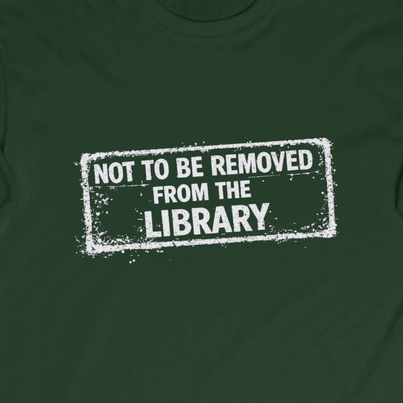 Library Stamp Long Sleeve Tee