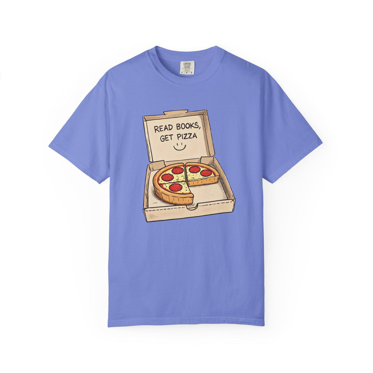 Read Books Get Pizza Tee