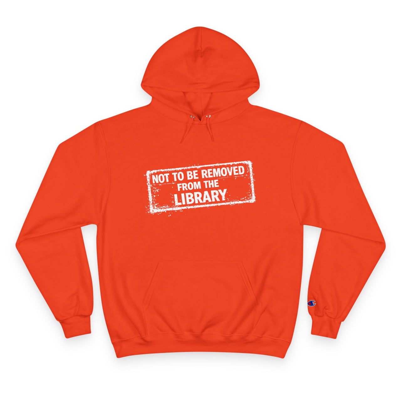 Library Stamp Hoodie