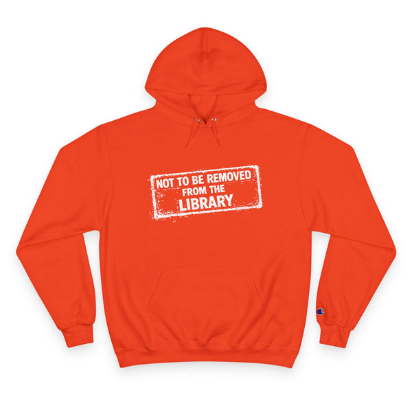 Library Stamp Hoodie