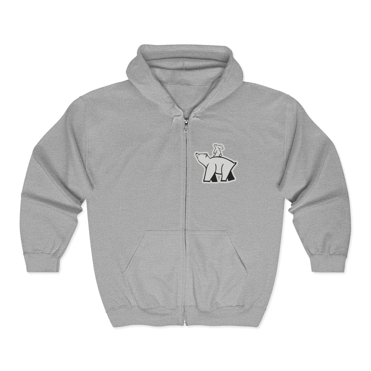 "Courage" by Tara Shannon Zip Hoodie