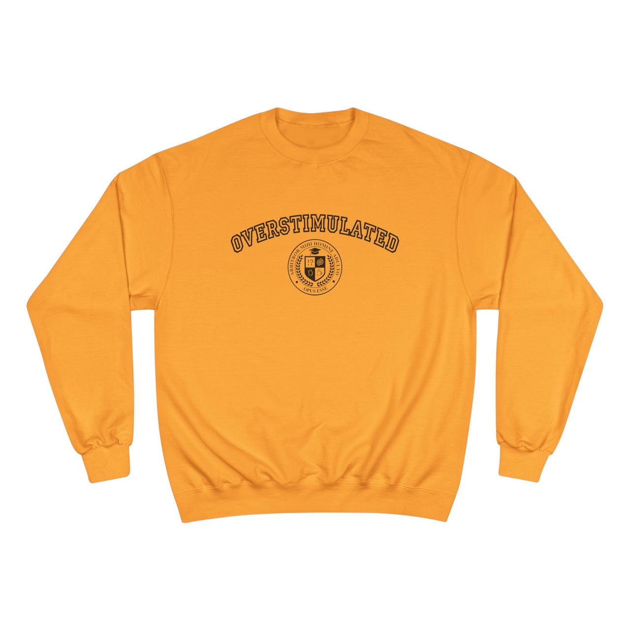 OVERSTIMULATED College Crewneck