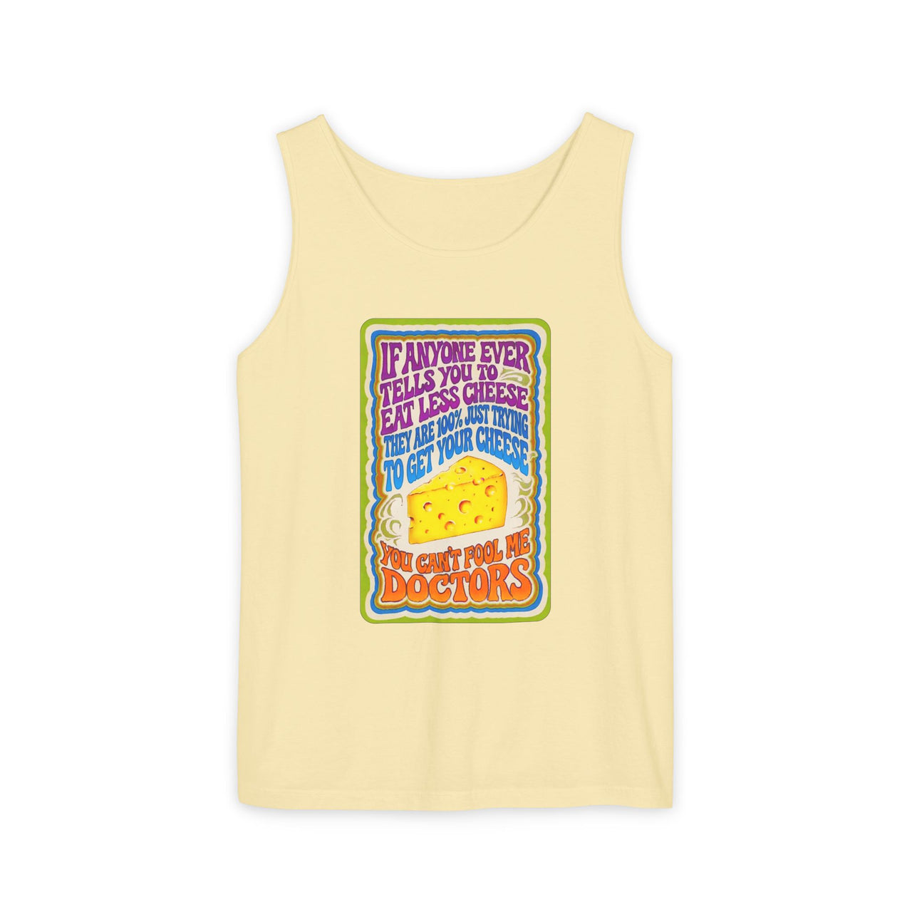 Eat More Cheese Tank