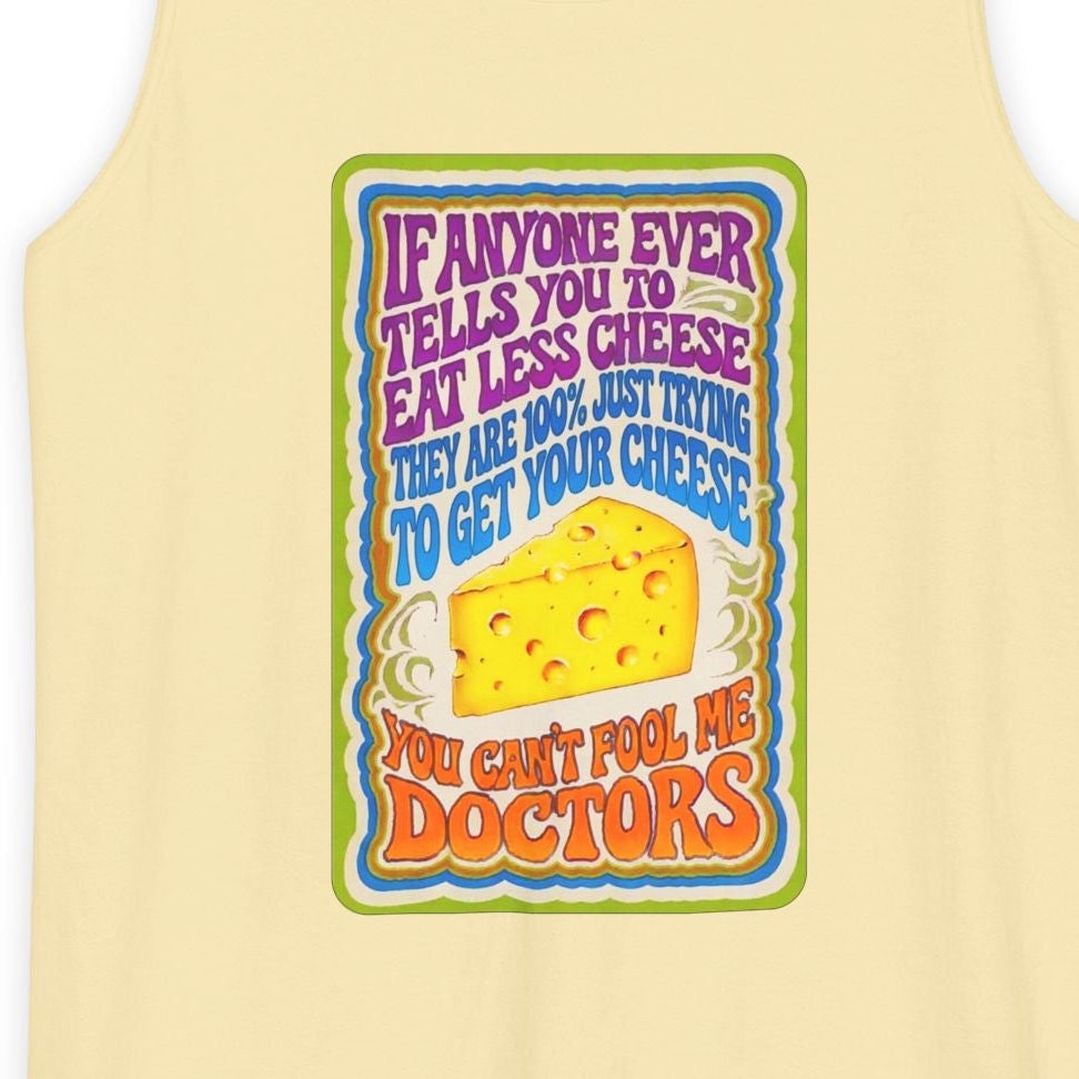Eat More Cheese Tank