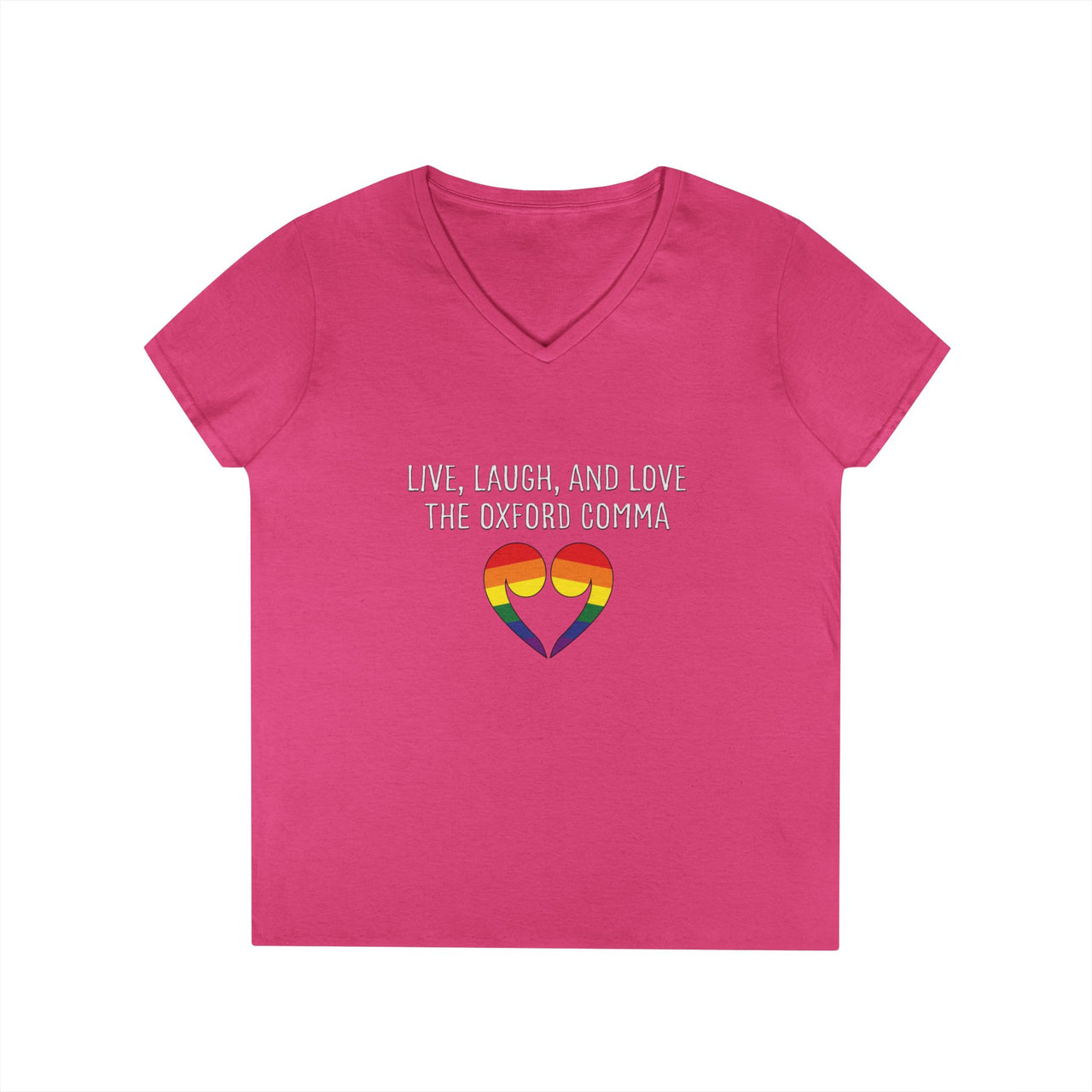 Oxford Comma Women's V-neck