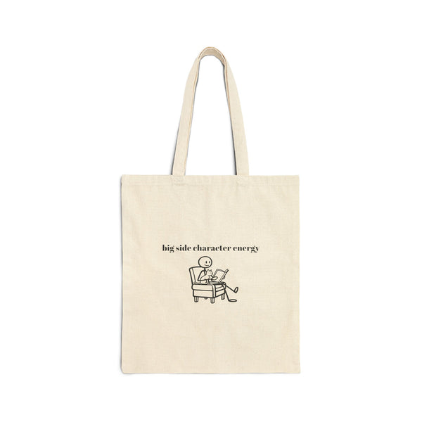 Big Side Character Energy Tote Bag
