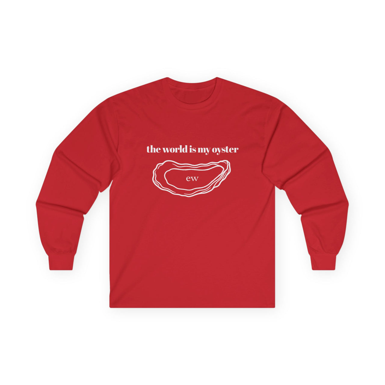 The World Is My Oyster Long Sleeve Tee