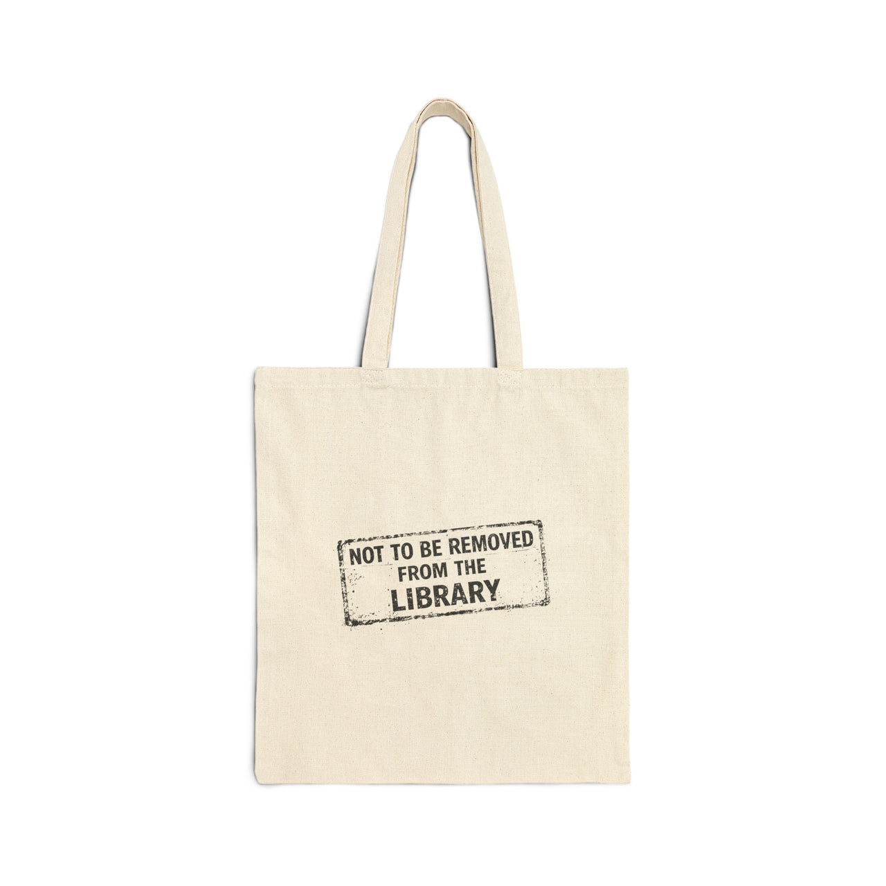 Library Stamp Tote Bag