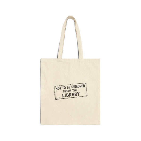 Library Stamp Tote Bag