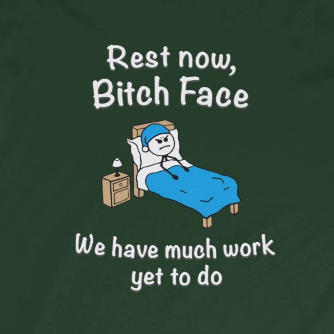 Bitch Face Long Sleeve Tee