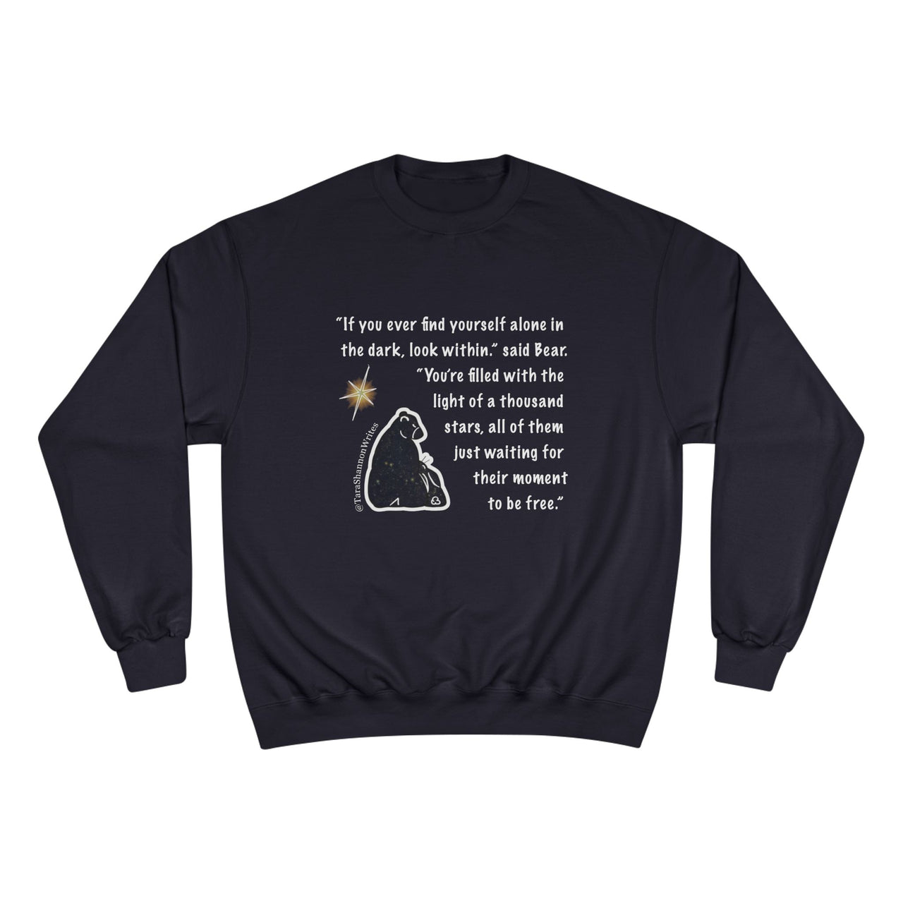 'Alone in the Dark" by Tara Shannon Crewneck