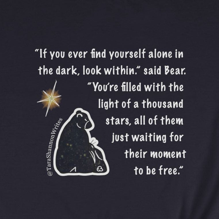 'Alone in the Dark" by Tara Shannon Crewneck