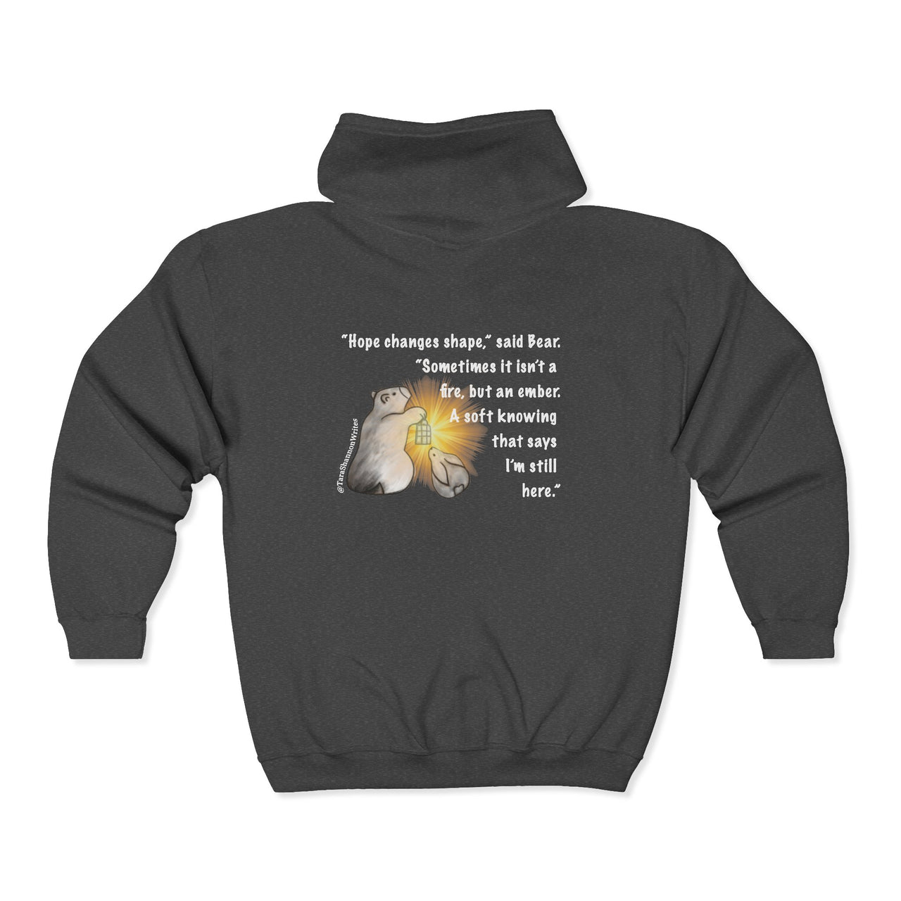 "Hope" by Tara Shannon Zip Hoodie