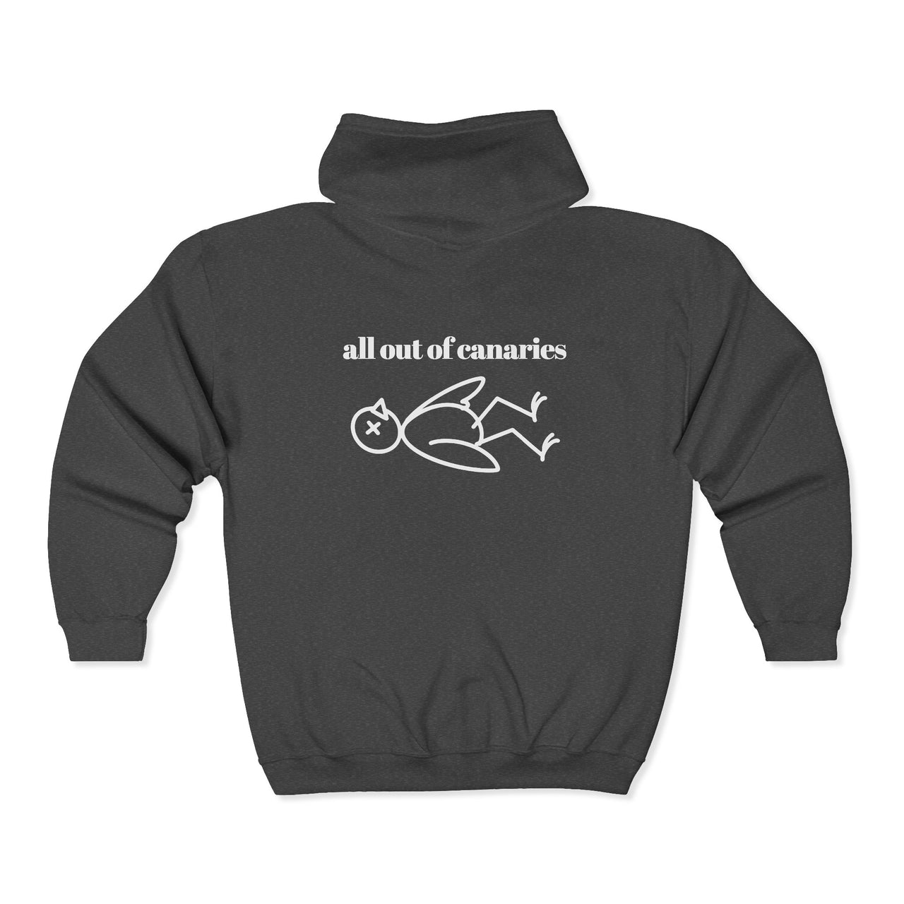 All Out Of Canaries Zip Hoodie