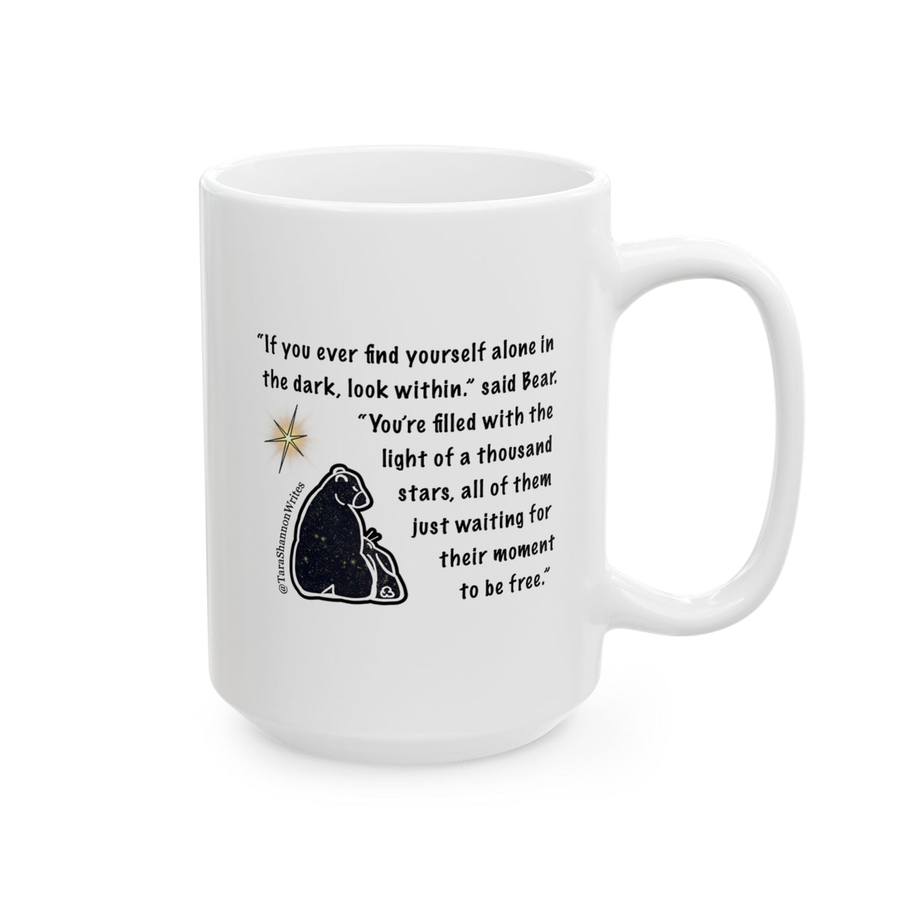 "Alone in the Dark" by Tara Shannon Mug