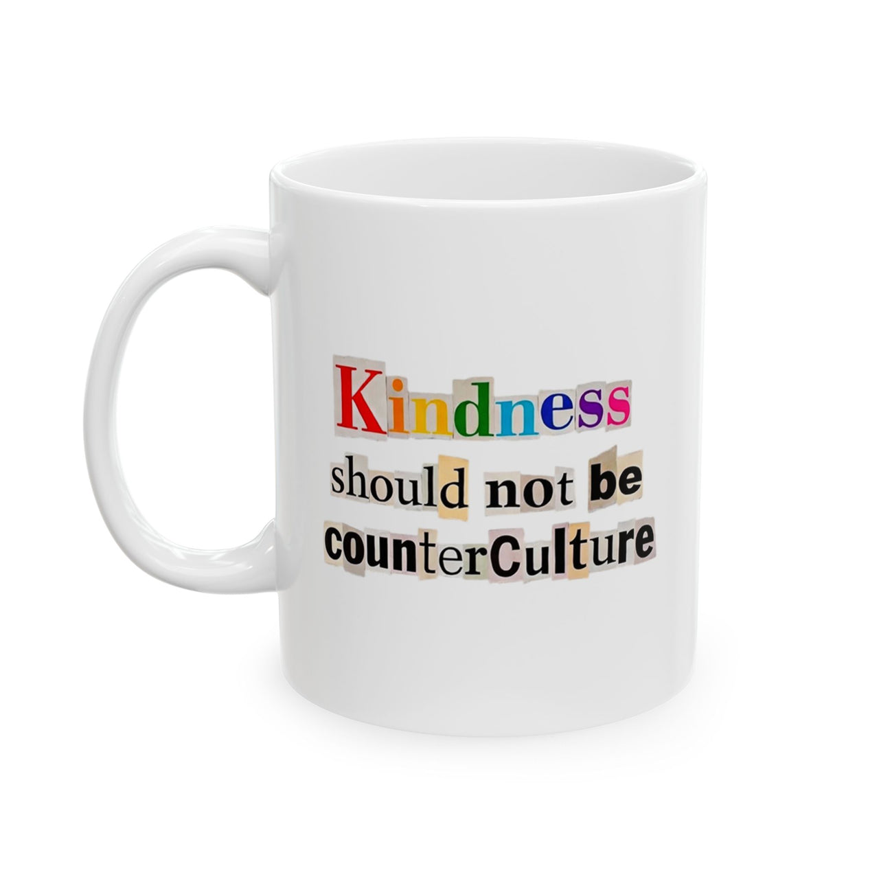 Kindness Should Not be Counter-culture Mug
