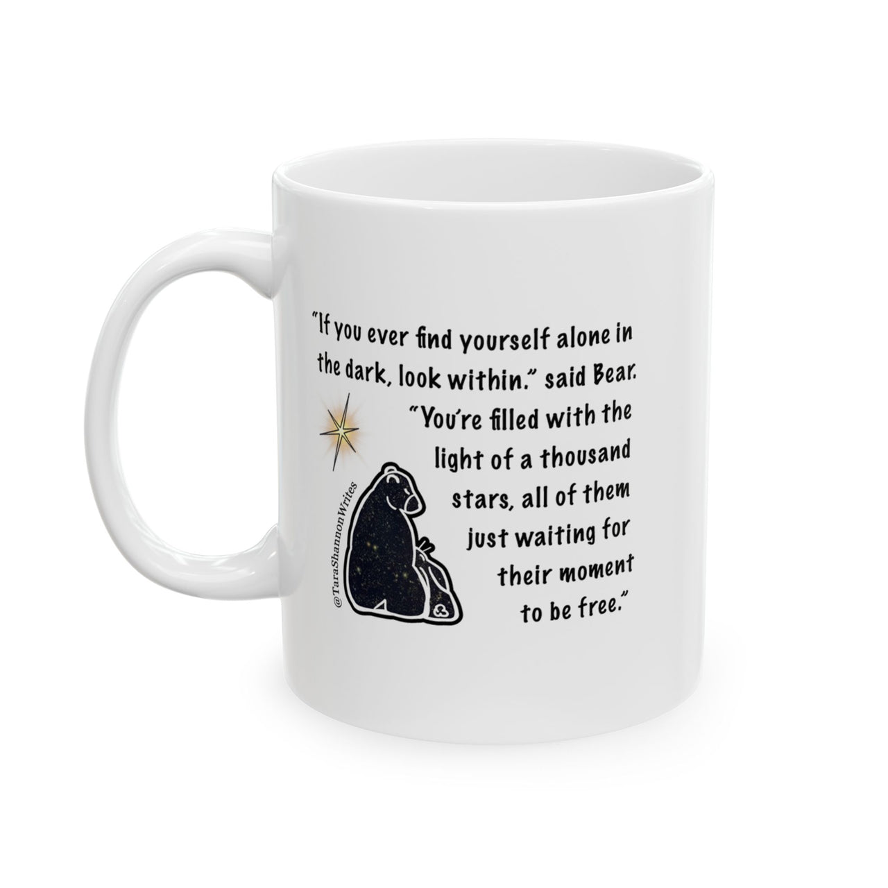 "Alone in the Dark" by Tara Shannon Mug