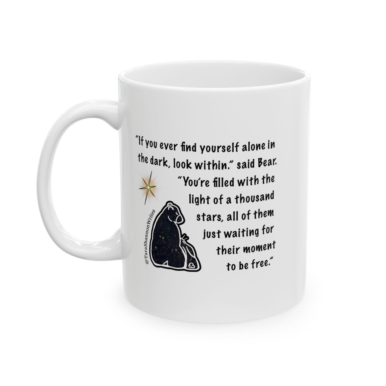 "Alone in the Dark" by Tara Shannon Mug