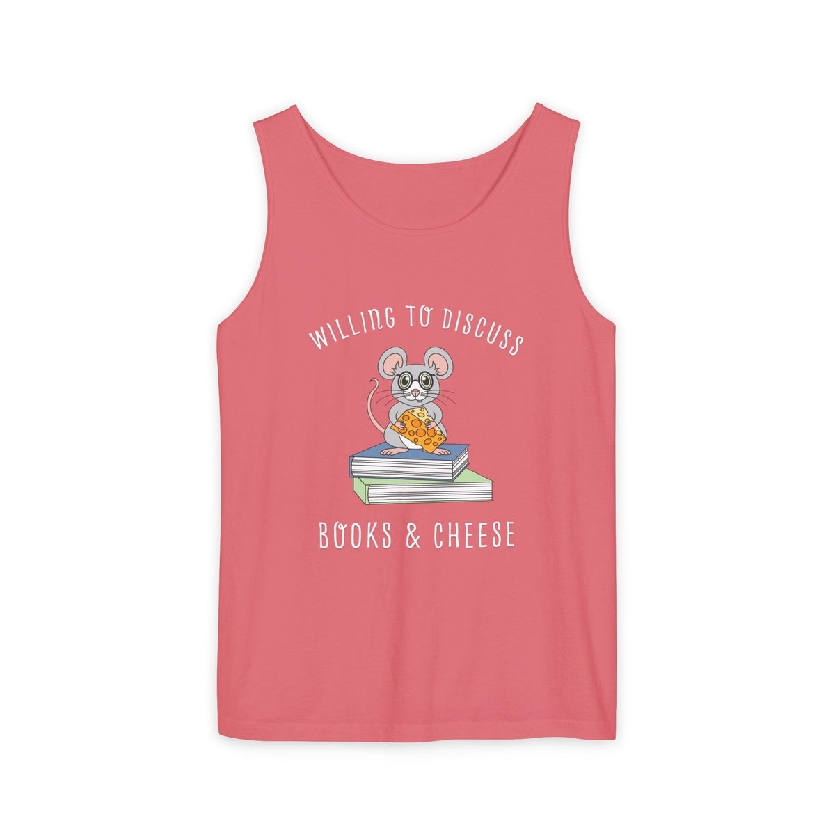 Willing To Discuss Books And Cheese Tank