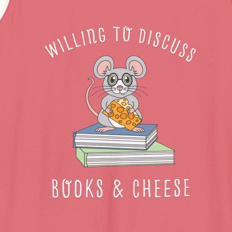 Willing To Discuss Books And Cheese Tank