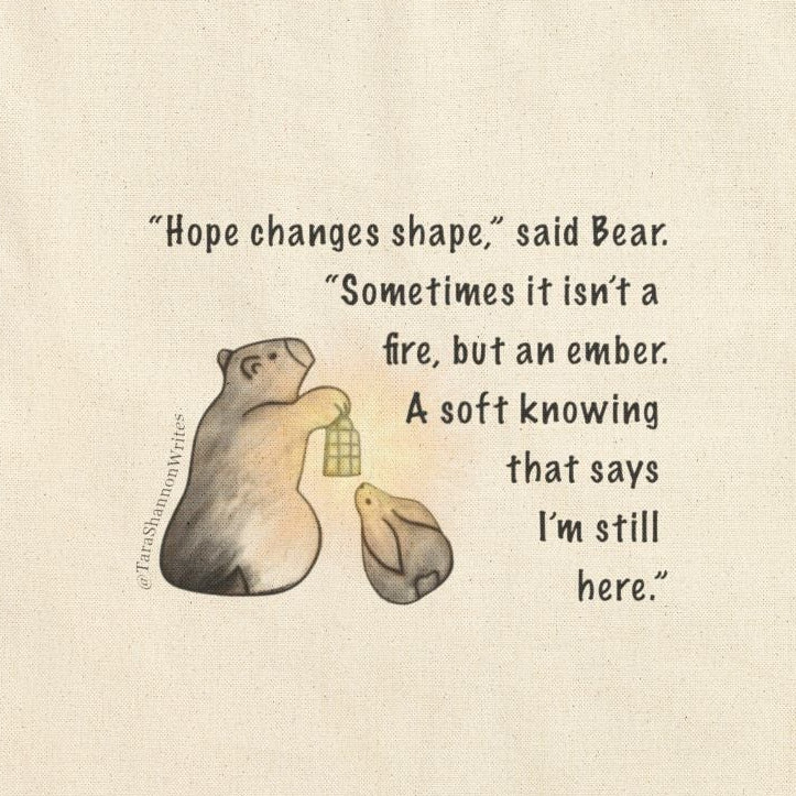 "Hope" by Tara Shannon Tote Bag