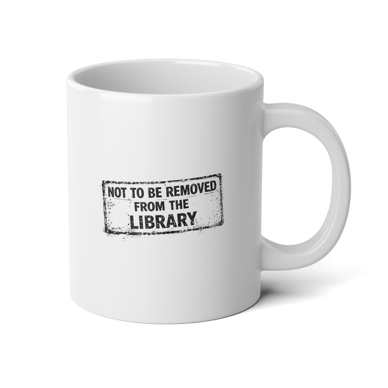 Library Stamp Mug