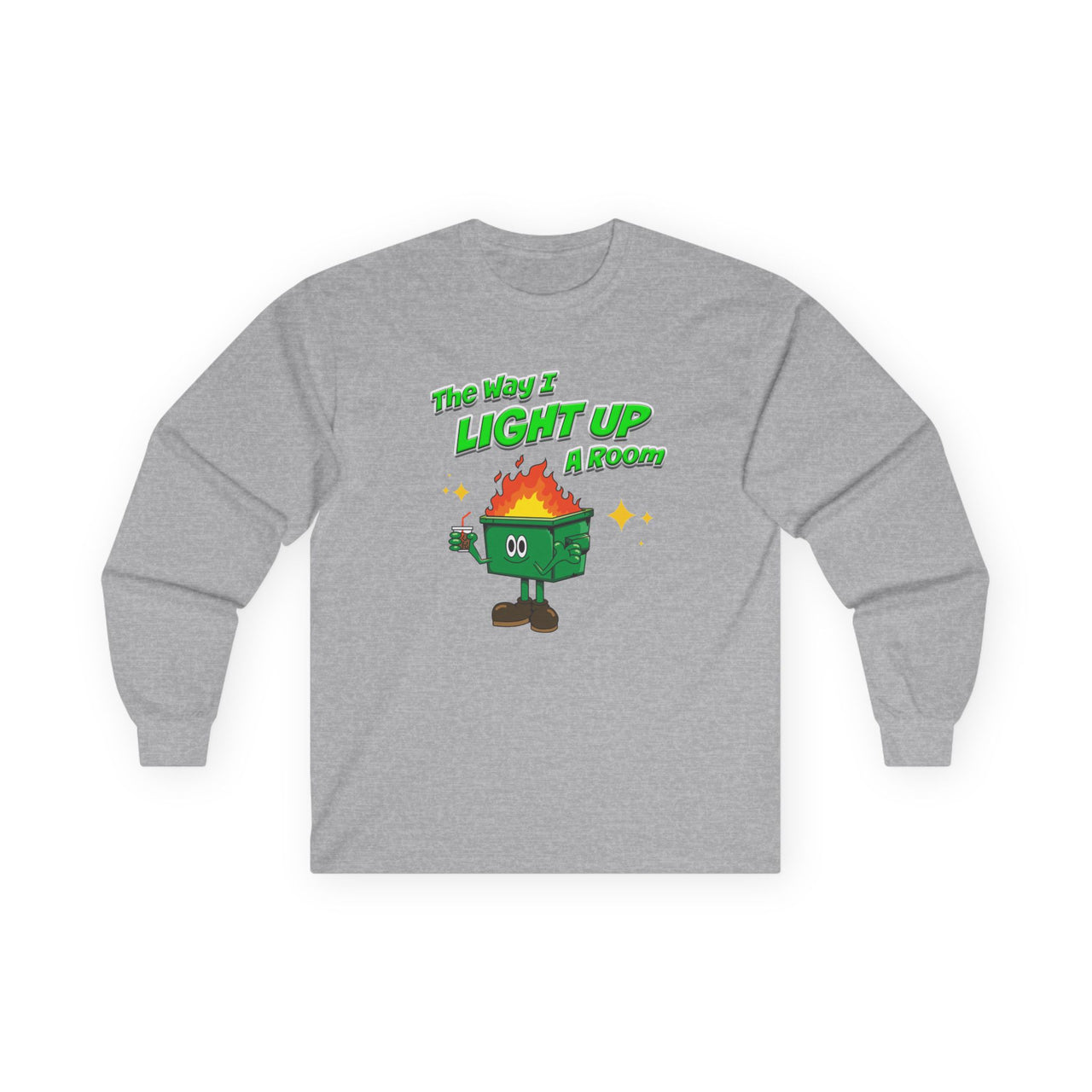 Dumpster Fire Long Sleeve Tee