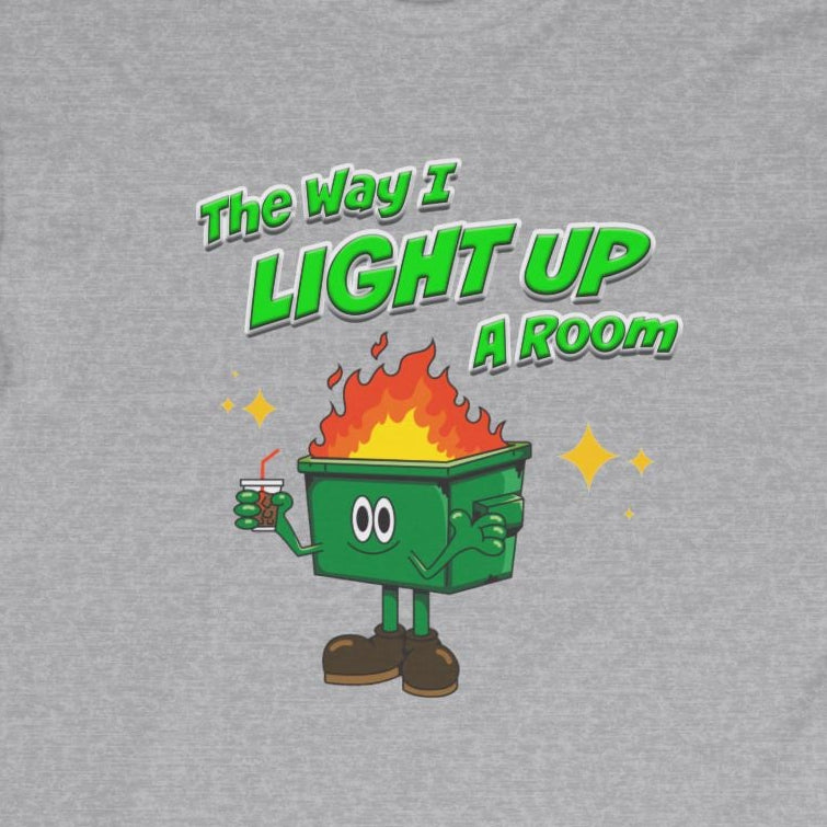 Dumpster Fire Long Sleeve Tee