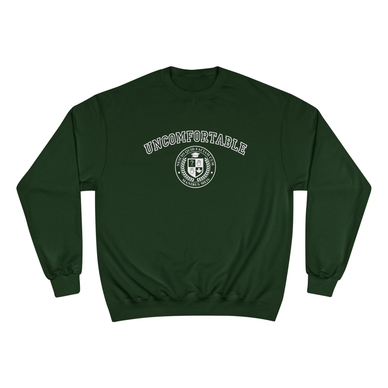 UNCOMFORTABLE College Crewneck