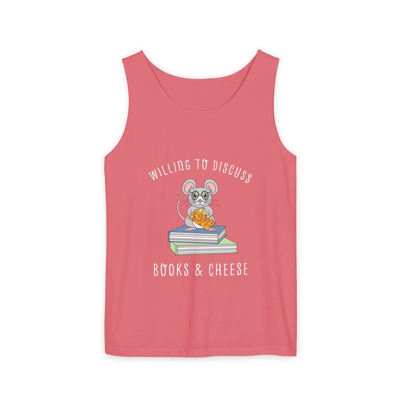 Willing To Discuss Books And Cheese Tank