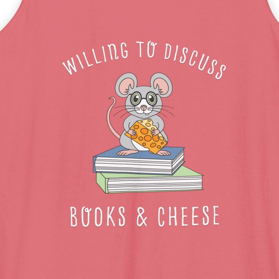 Willing To Discuss Books And Cheese Tank