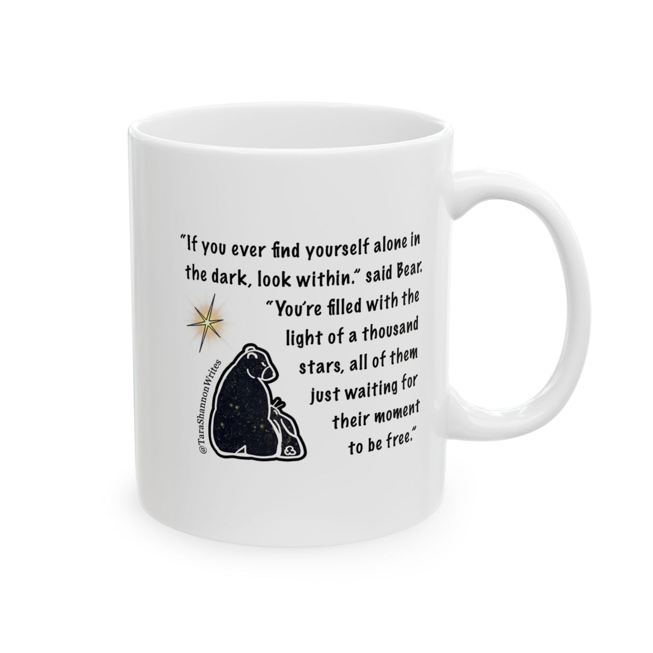 "Alone in the Dark" by Tara Shannon Mug