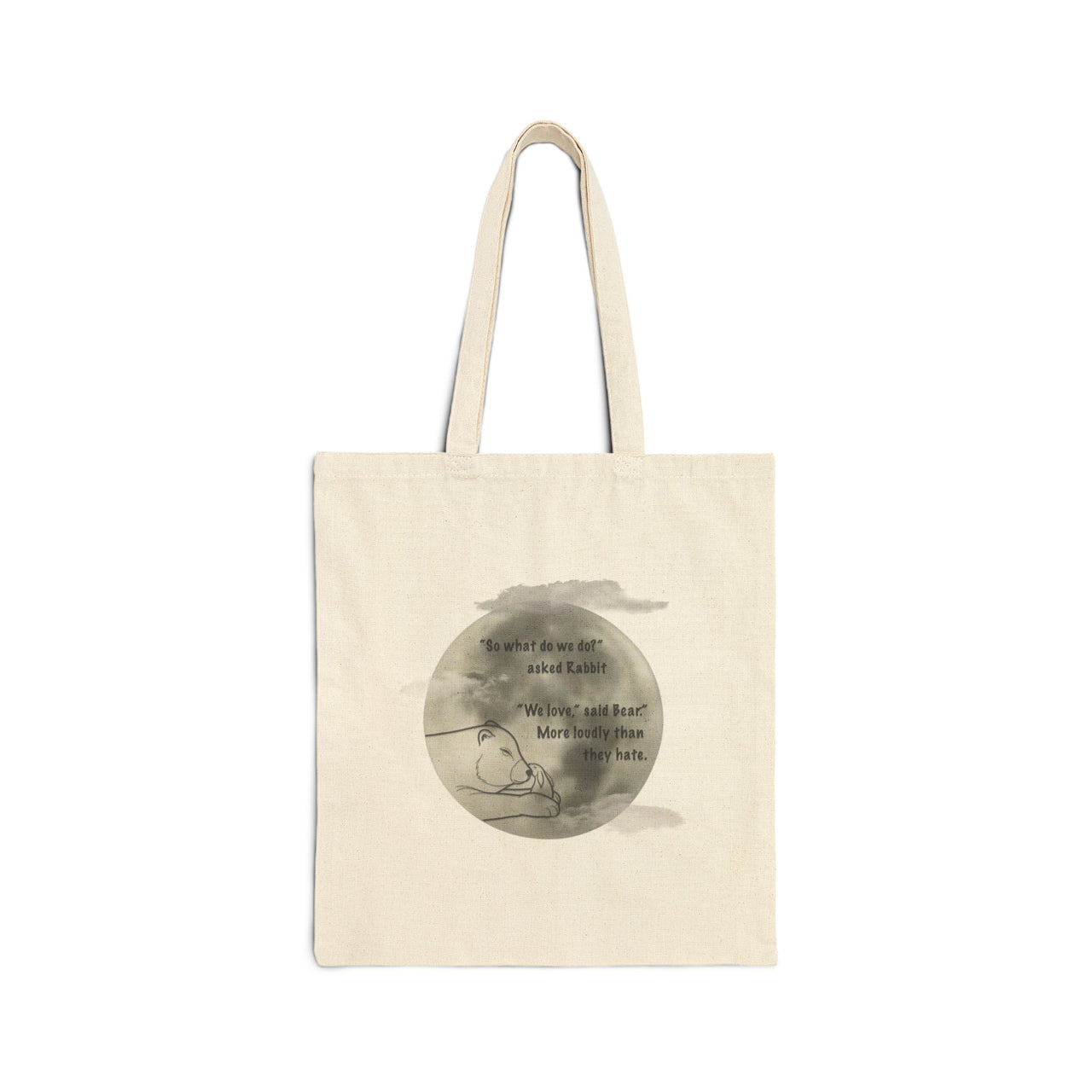 "We Love" by Tara Shannon Tote Bag