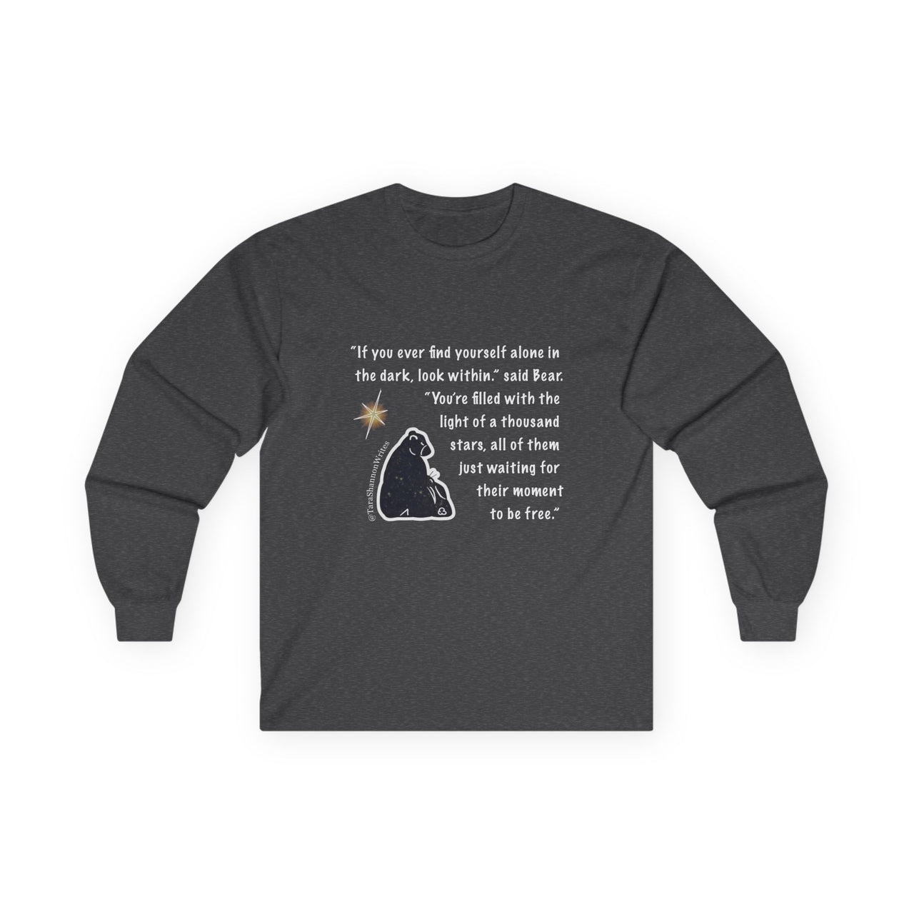 "Alone In The Dark" by Tara Shannon Long Sleeve Tee