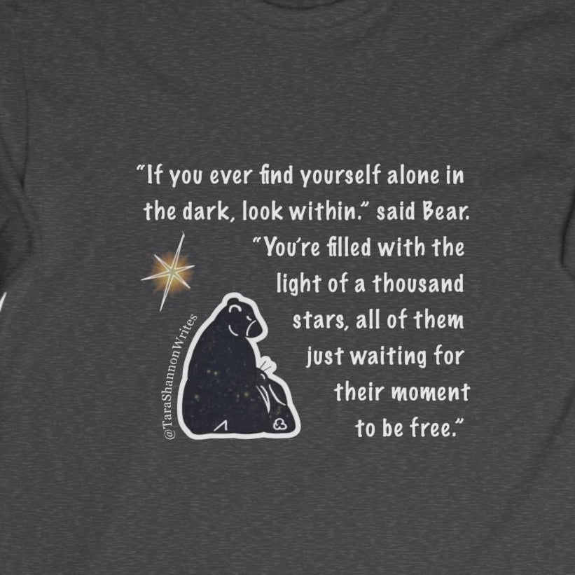 "Alone In The Dark" by Tara Shannon Long Sleeve Tee