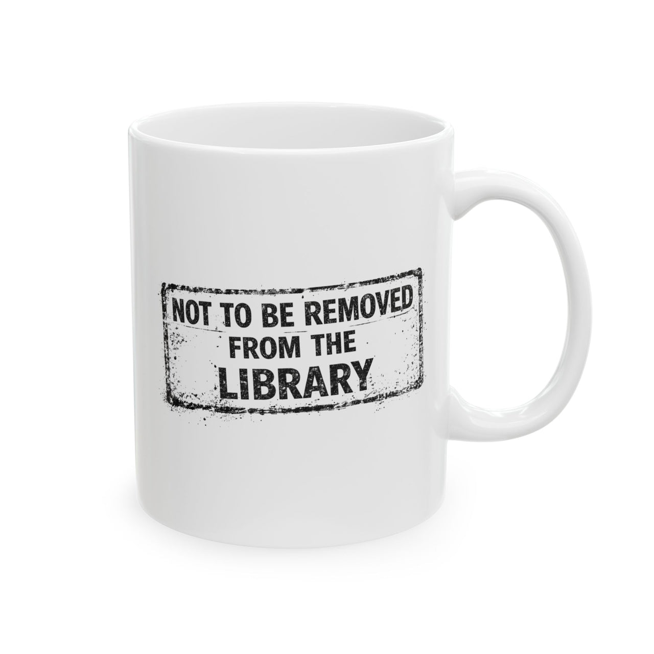 Library Stamp Mug