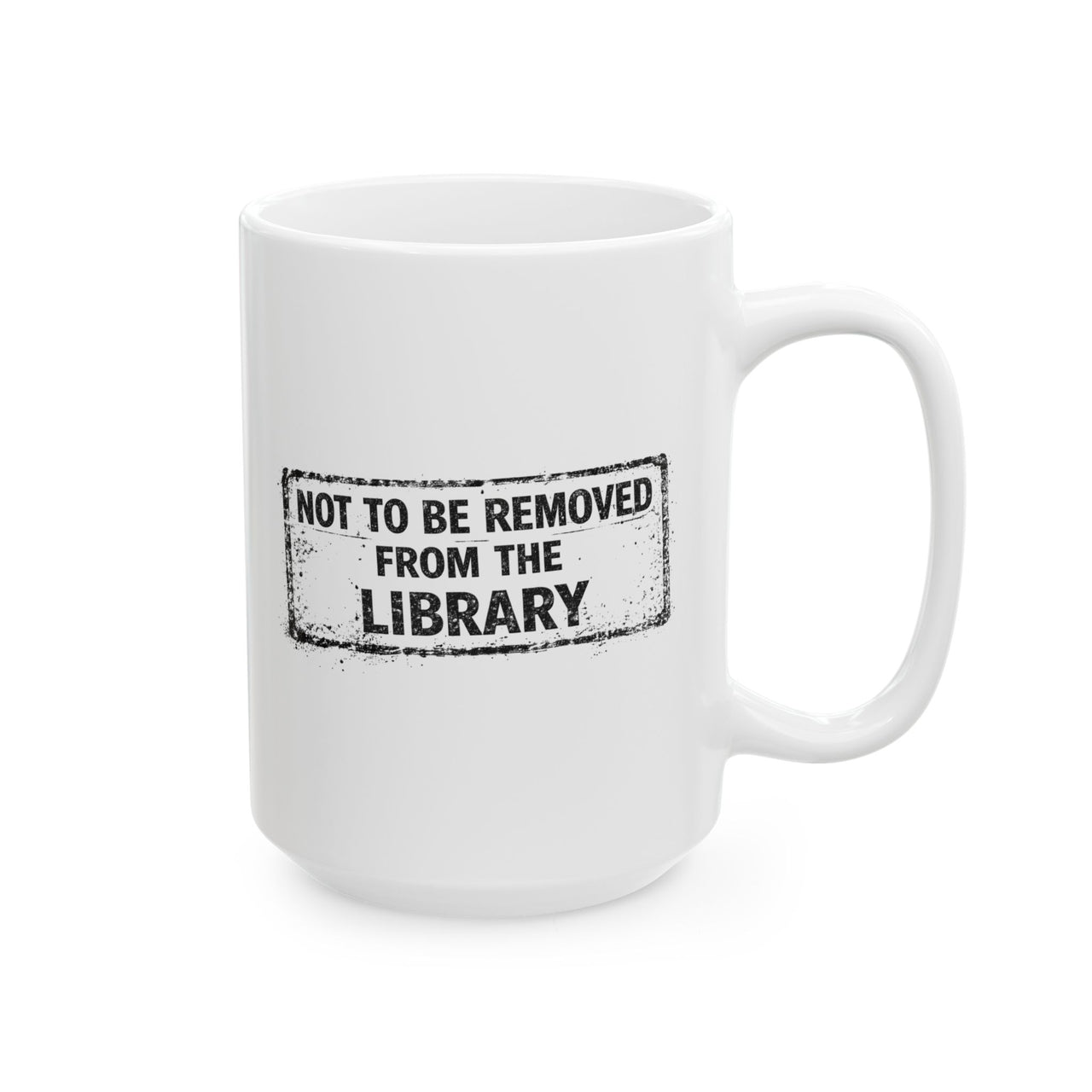 Library Stamp Mug