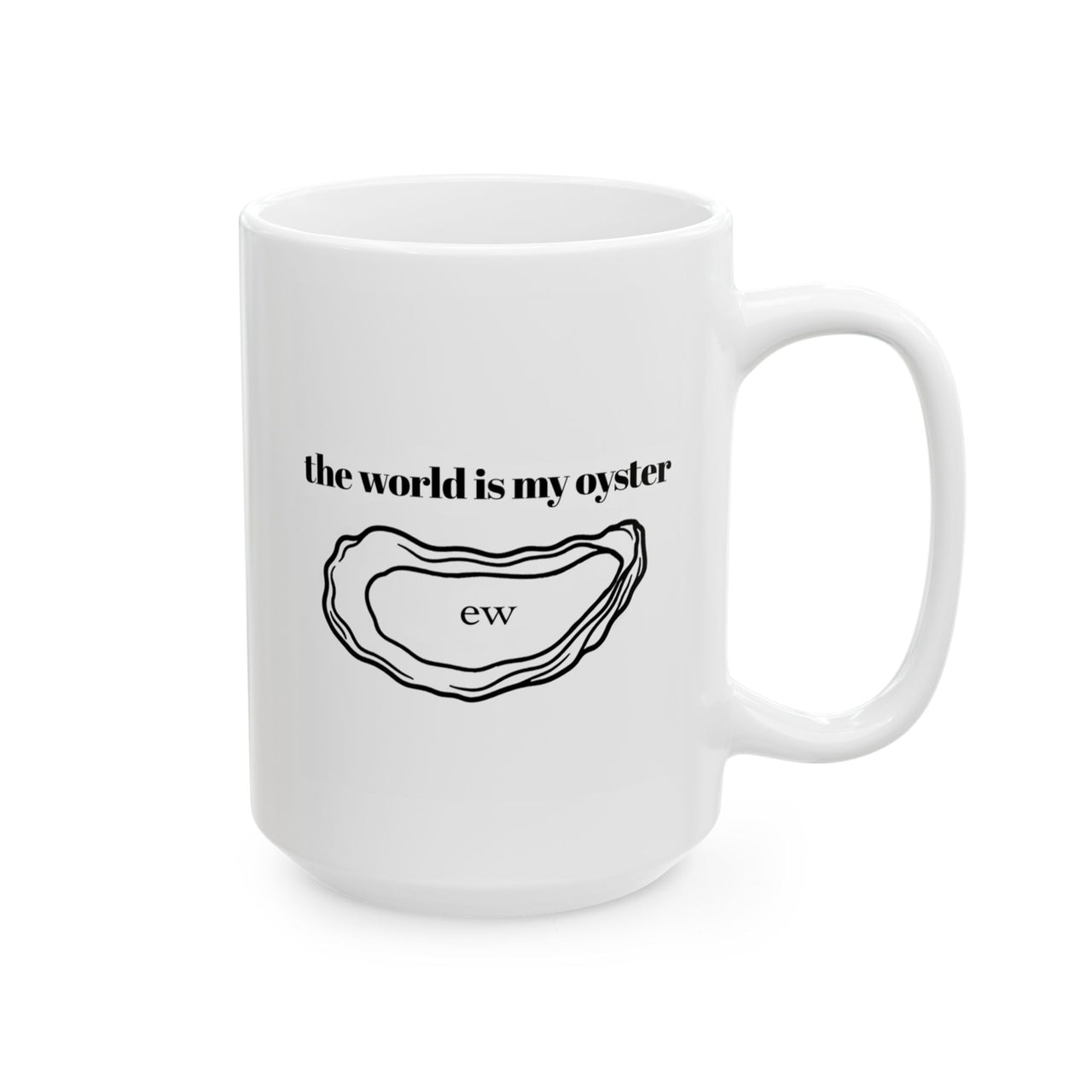 The World is My Oyster Mug