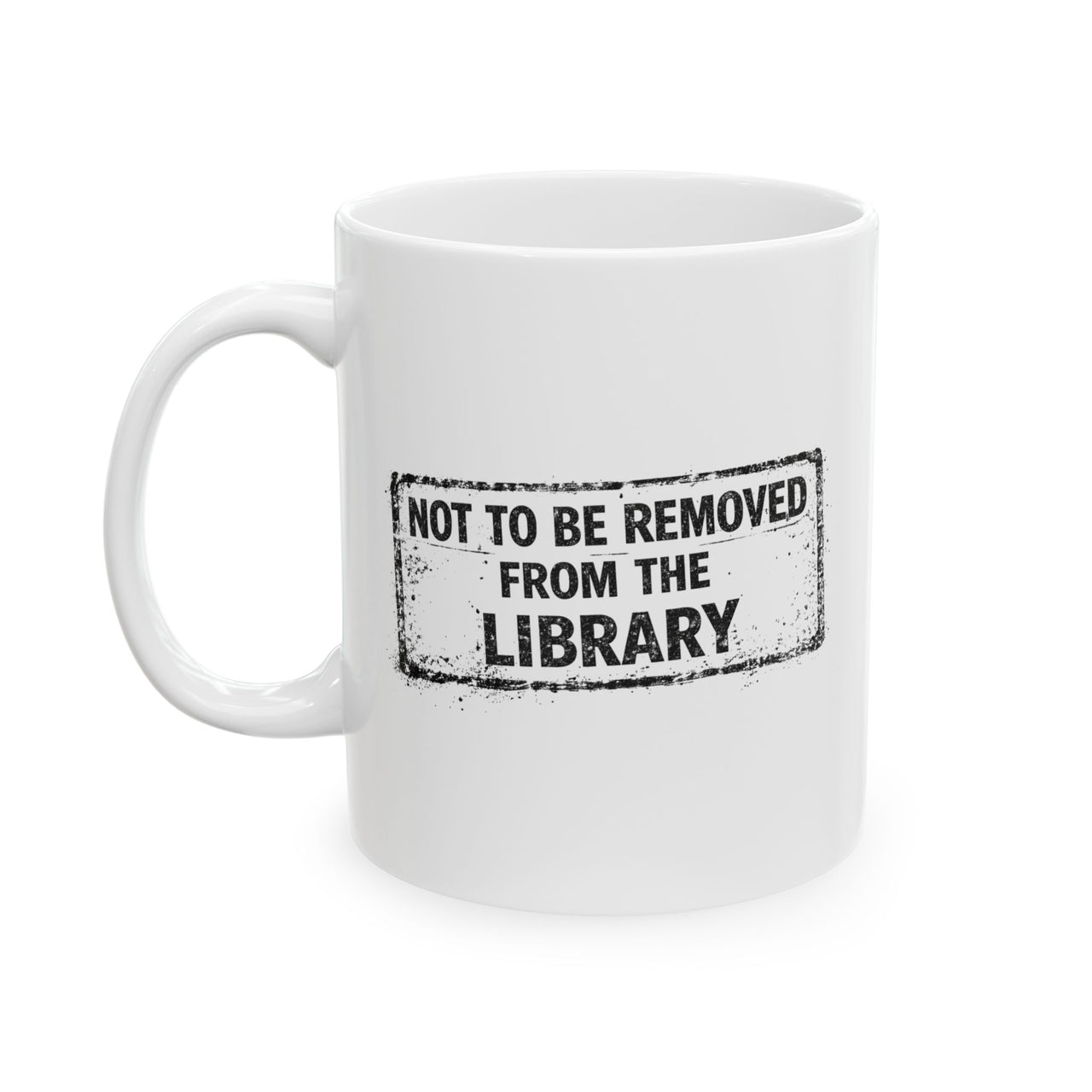 Library Stamp Mug