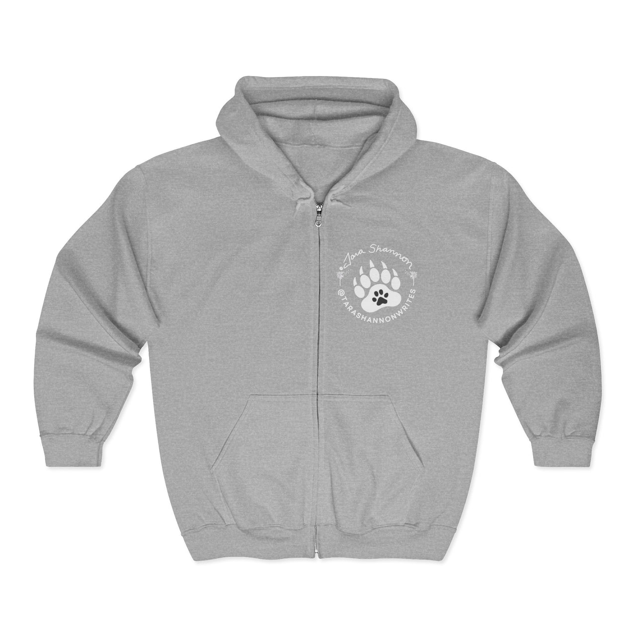 "Courage" by Tara Shannon Zip Hoodie