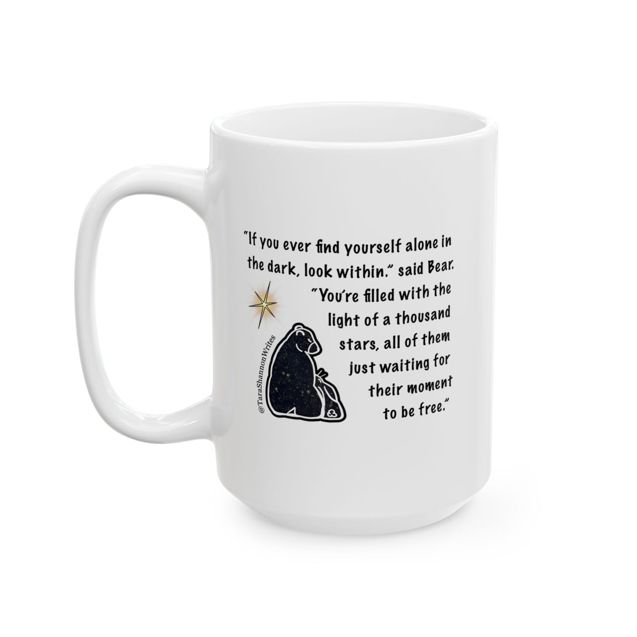 "Alone in the Dark" by Tara Shannon Mug