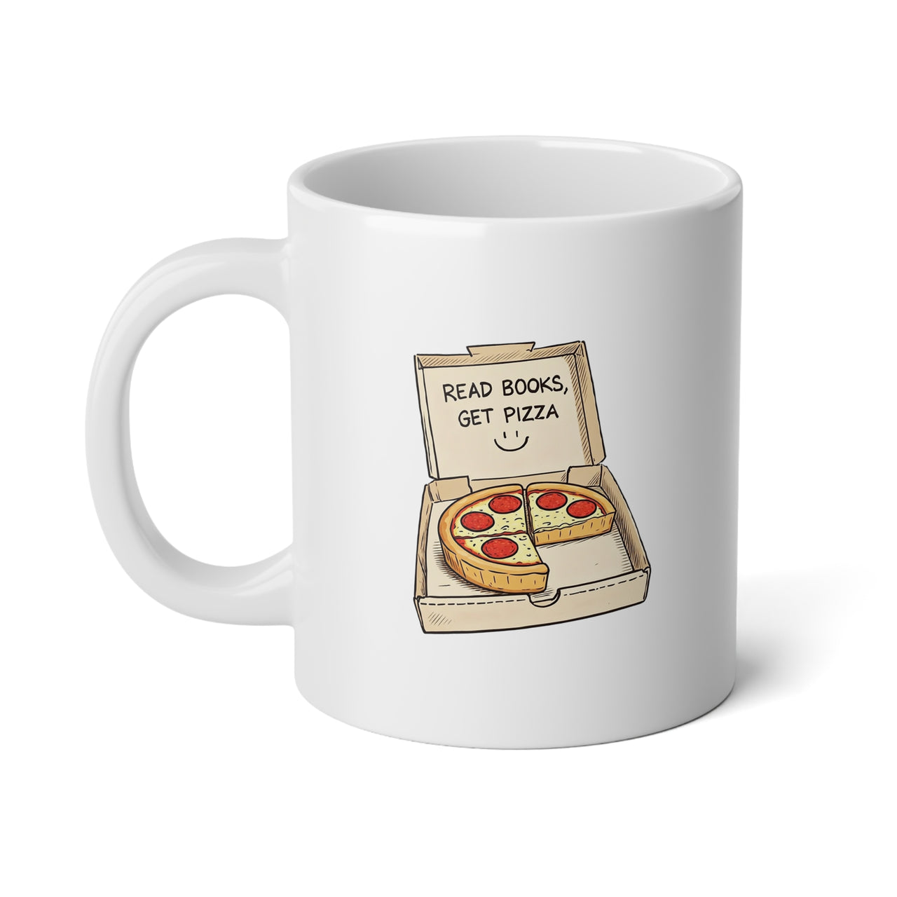 Read Books, Get PIzza Mug