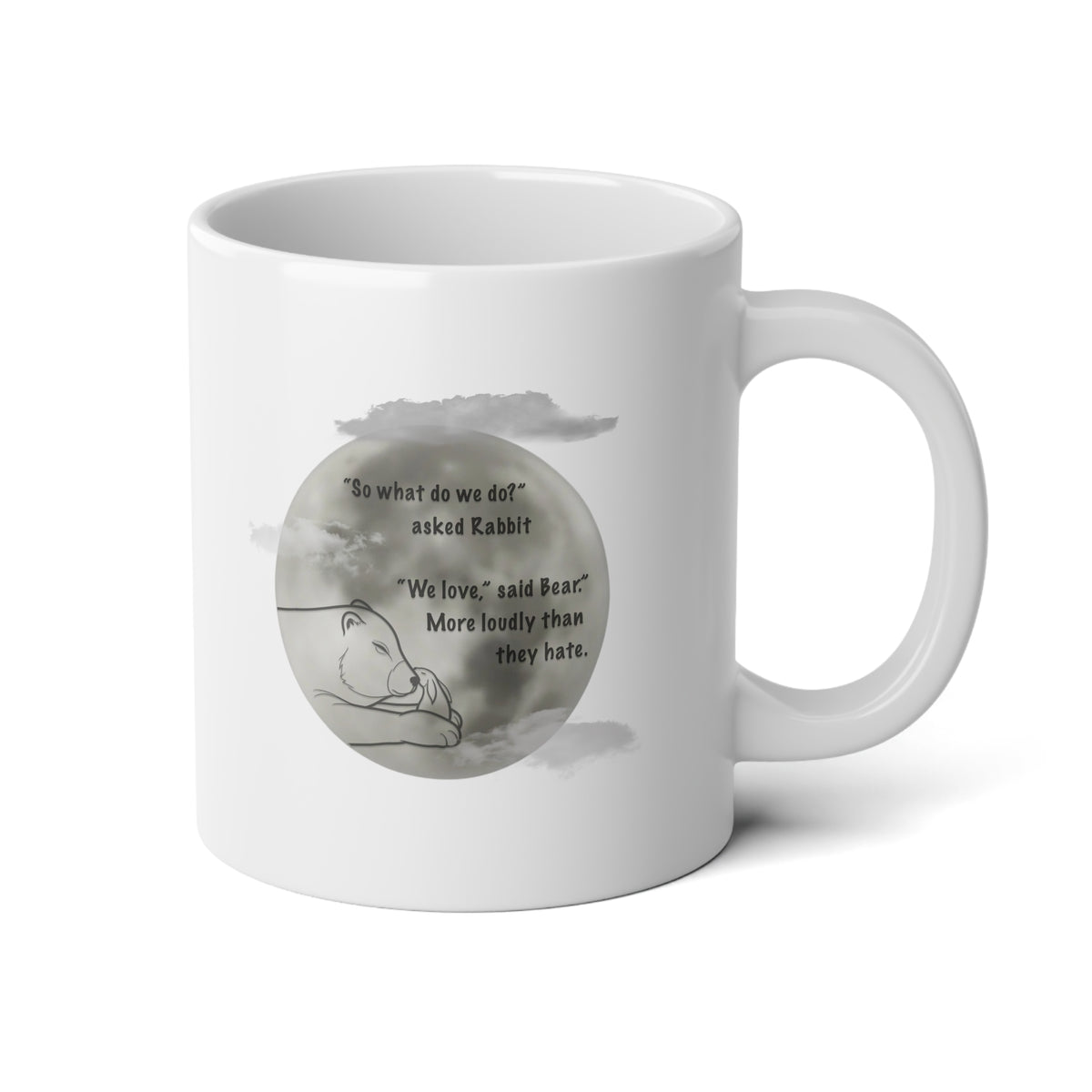 "We Love" by Tara Shannon Mug