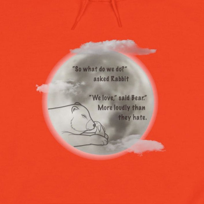 "We Love" by Tara Shannon Hoodie