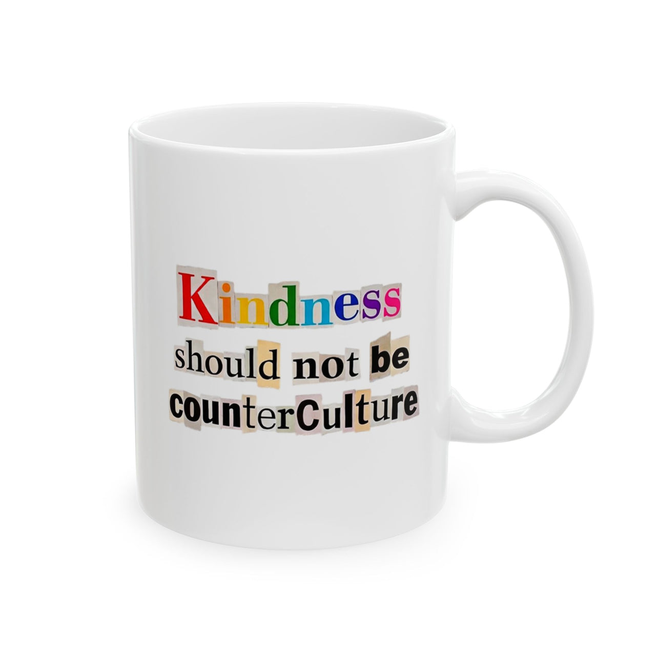 Kindness Should Not be Counter-culture Mug